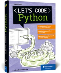 Abbildung von: Let's code Python - Rheinwerk