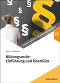 Cover: Bildungsrecht: Einf&uuml;hrung und &Uuml;berblick - Waxmann