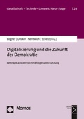 Cover: Digitalisierung und die Zukunft der Demokratie - Nomos