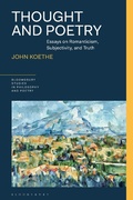 Cover: Thought and Poetry - Bloomsbury Academic