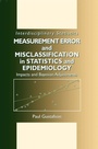 Cover: Measurement Error and Misclassification in Statistics and Epidemiology - Chapman and Hall