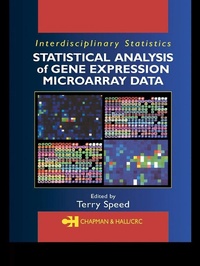 Enlarge image Cover: Statistical Analysis of Gene Expression Microarray Data - Chapman and Hall