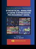 Cover: Statistical Analysis of Gene Expression Microarray Data - Chapman and Hall