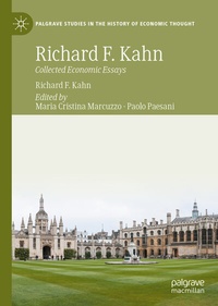 Enlarge image Cover: Richard F. Kahn - Palgrave Macmillan