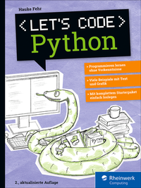 Abbildung von: Let's code Python - Rheinwerk