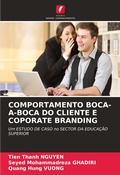 Cover: COMPORTAMENTO BOCA-A-BOCA DO CLIENTE E COPORATE BRANDING - Edi&ccedil;&otilde;es Nosso Conhecimento