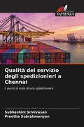 Cover: Qualit&agrave; del servizio degli spedizionieri a Chennai - Edizioni Sapienza