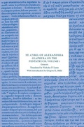 Cover: Glaphyra on the Pentateuch, Volume 1 Genesis - The Catholic University of America Press