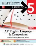 Cover: 5 Steps to a 5: AP English Language and Composition 2023 Elite Student Edition - McGraw-Hill Education