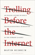 Cover: Trolling Before the Internet - Bloomsbury Academic