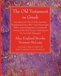 Cover: The Old Testament in Greek, Volume I The Octateuch, Part II Exodus and Leviticus - Wipf & Stock Publishers