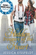 Cover: Hidden Treasure of the Heart (Passport to Romance & Relics, #1) - J&j Publishing