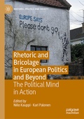 Cover: Rhetoric and Bricolage in European Politics and Beyond - Palgrave Macmillan
