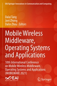 Enlarge image Cover: Mobile Wireless Middleware, Operating Systems and Applications - Springer