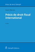 Cover: Pr&eacute;cis de droit fiscal international - St&auml;mpfli Verlag