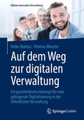Cover: Auf dem Weg zur digitalen Verwaltung - Springer Gabler