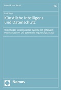 Cover: K&uuml;nstliche Intelligenz und Datenschutz - Nomos