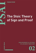Cover: The Stoic Theory of Sign and Proof - Schwabe Verlagsgruppe AG Schwabe Verlag