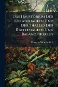 Cover: Das Haustorium Der Loranthaceen Und Der Thallus Der Rafflesiaceen Und Balanophoreen - Nabu Press