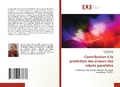 Cover: Contribution a la prediction des erreurs des robots paralleles - Editions Universitaires Europeennes