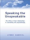 Cover: Speaking the Unspeakable - Routledge