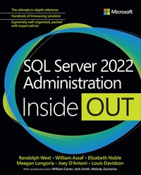 Enlarge image Cover: SQL Server 2022 Administration Inside Out - Addison Wesley