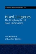 Cover: Mixed Categories - Cambridge University Press