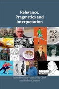 Cover: Relevance, Pragmatics and Interpretation - Cambridge University Press