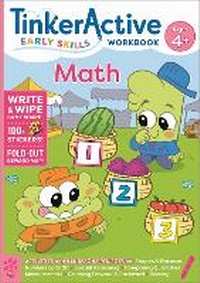 Enlarge image Cover: TinkerActive Early Skills Math Workbook Ages 4+ - Odd Dot