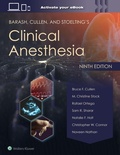 Cover: Barash, Cullen, and Stoelting's Clinical Anesthesia: Print + eBook with Multimedia - WOLTERS KLUWER HEALTH