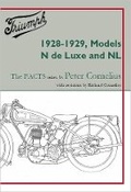 Cover: Triumph 1928-1929, Models N de Luxe and NL - Richard Cornelius