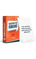 Cover: Questions for Humans: Couples - Conversation Starters for Married or Dating Couples - Ramsey Press