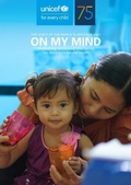 Cover: The state of the world's children 2021 - UNICEF