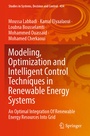Cover: Modeling, Optimization and Intelligent Control Techniques in Renewable Energy Systems - Springer