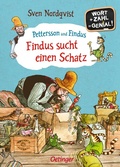 Cover: Pettersson und Findus. Findus sucht einen Schatz - Oetinger