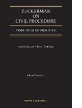Cover: Zuckerman on Civil Procedure 1st Supplement - Sweet & Maxwell