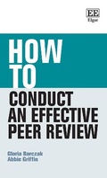 Cover: How to Conduct an Effective Peer Review - Edward Elgar Publishing