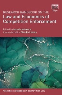 Abbildung von: Research Handbook on the Law and Economics of Competition Enforcement - Edward Elgar Publishing