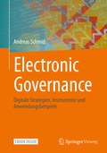 Cover: Electronic Governance - Springer Vieweg