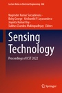 Cover: Sensing Technology - Springer