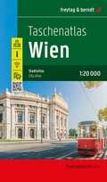 Cover: Wien, Taschenatlas 1:20.000, freytag & berndt - KOMPASS freytag und berndt