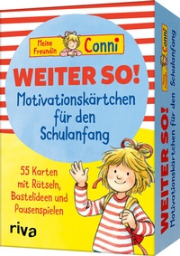 Abbildung von: Meine Freundin Conni - Weiter so! - Motivationskärtchen für den Schulanfang - Riva