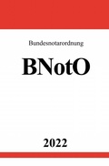 Bild: Bundesnotarordnung BNotO 2022 - epubli