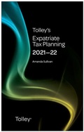 Cover: Tolley's Expatriate Tax Planning 2021-22 - Tolley