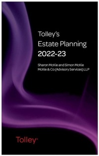 Abbildung von: Tolley's Estate Planning 2022-23 - Tolley