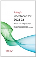 Cover: Tolley's Inheritance Tax 2022-23 - Tolley