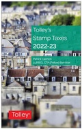Cover: Tolley's Stamp Taxes 2022-23 - Tolley