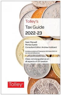 Enlarge image Cover: Tolley's Tax Guide 2022-23 - Tolley