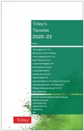 Cover: Tolley's Taxwise I 2022-23 - Tolley