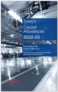Cover: Tolley's Capital Allowances 2022-23 - Tolley